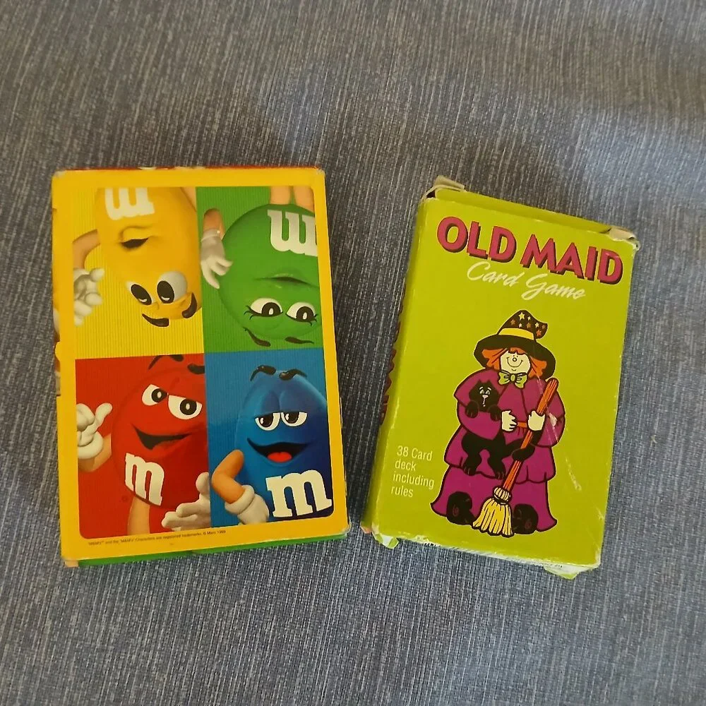 Deck of Playing Cards games: Old Maid + Poker Used